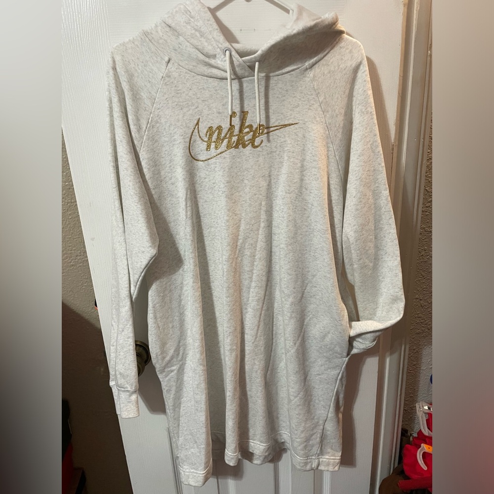 Oversized hoodie dress